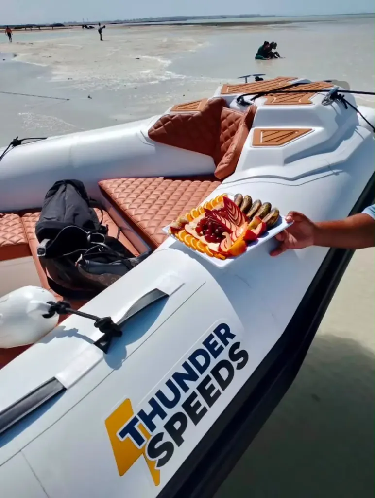 Private Speedboat Trip in Hurghada – White Island, Snorkeling & Dolphin Search