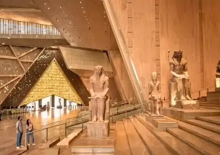 Cairo Day Trip: Grand Egyptian Museum & Pyramids